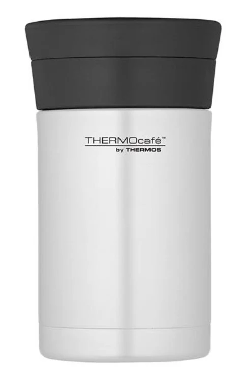 Thermos | Thermocafe Food Flask With Spoon | 500ML | Stainless Steel