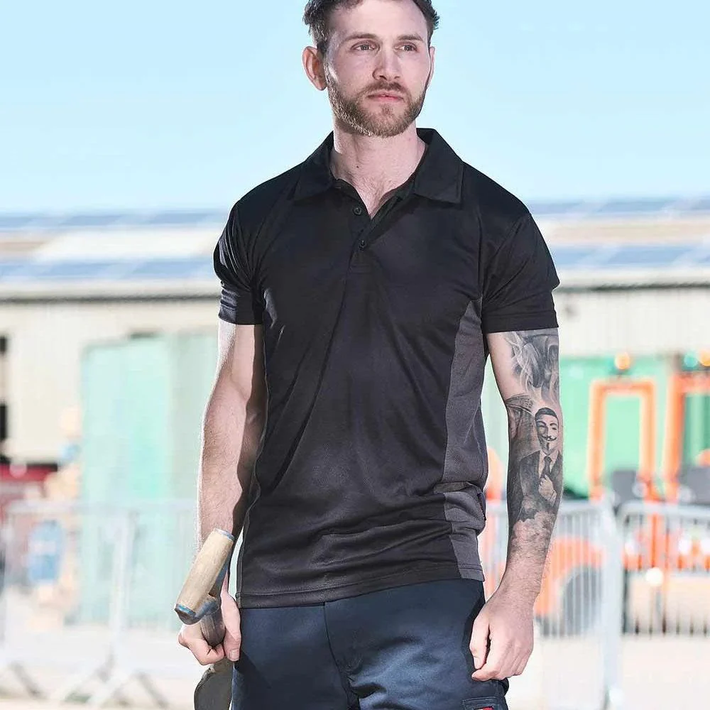 Tuffstuff | Workwear Elite Polo Shirt | Black - Image 2