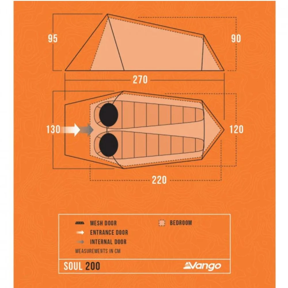 Vango | 2 Man Tent | Soul 200 - Image 4
