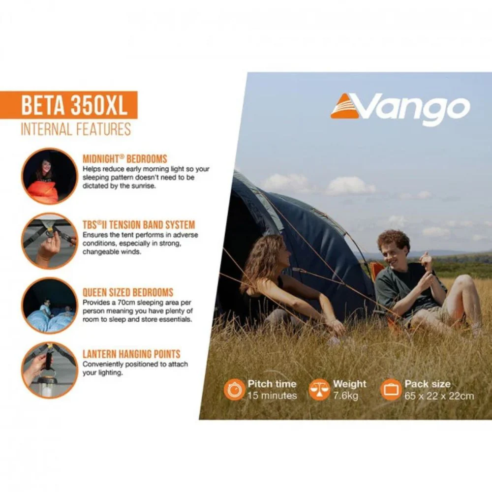 Vango | 3 Man Tent | Beta | 350XL - Image 4