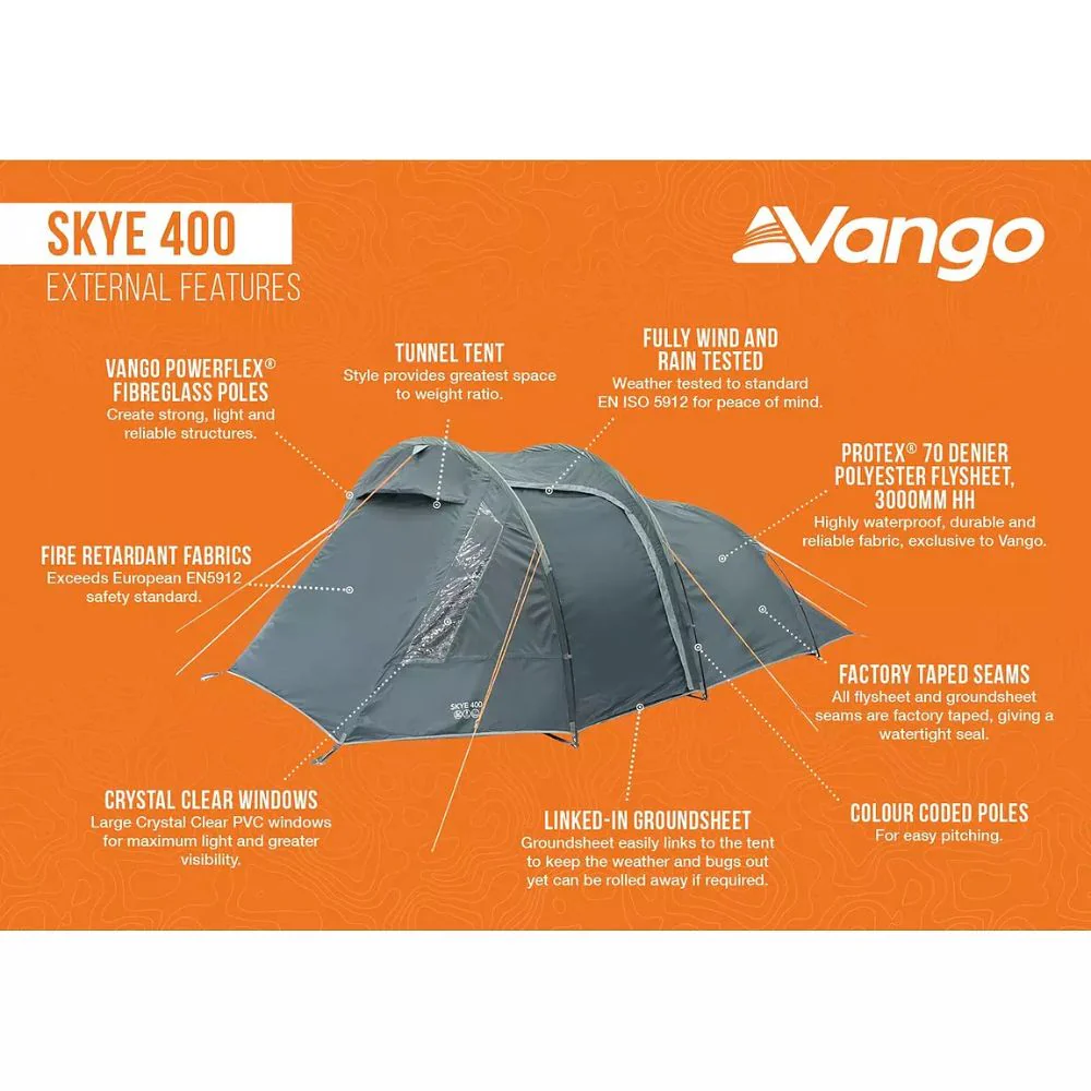 Vango | Skye 400 Tent - Image 4