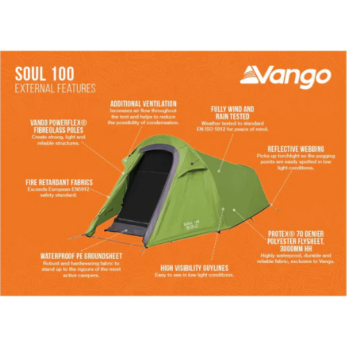 Vango | Soul 100 | 1-Man Tent - Image 3