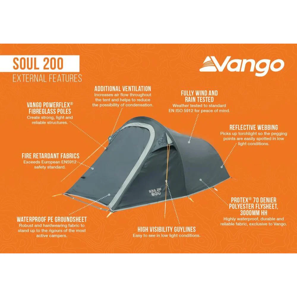 Vango | Soul 200 | 2-Man Tent - Image 12