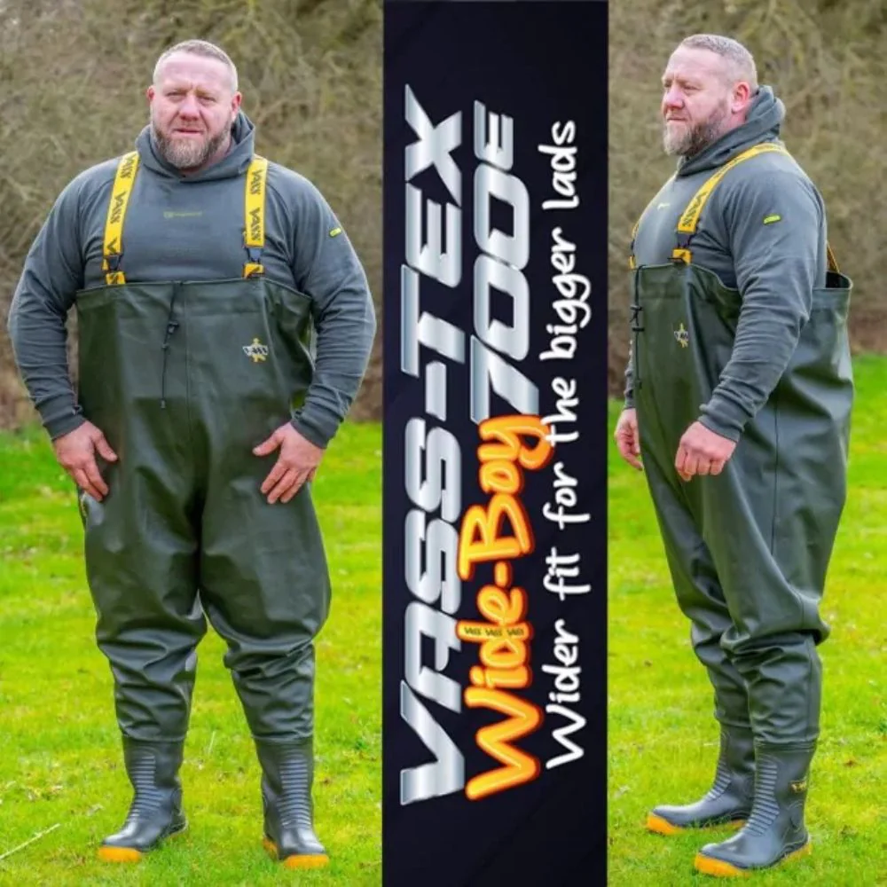 Vass | 700E Wide Boy Chest Waders Non-Studded - Image 2