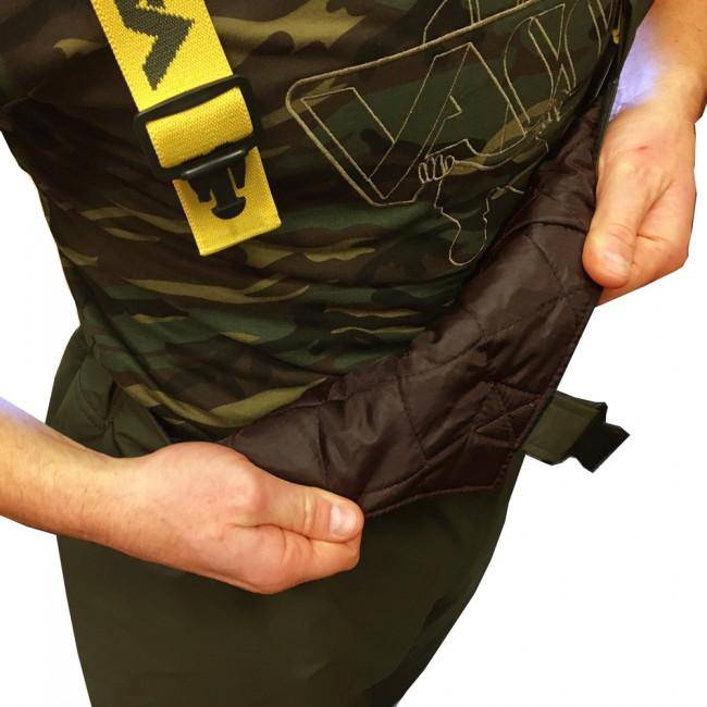 Vass | Team Vass 175 Winter Bib & Brace | Khaki Edition - Image 3