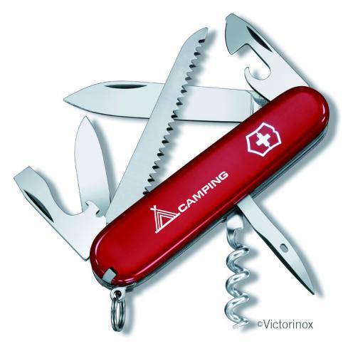 Victorinox | Camper | Swiss Army Knife | Red |