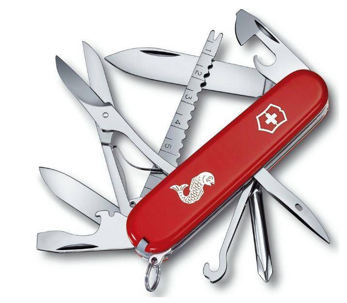 Victorinox | Fisherman | Pocket Knife | Red | Knife