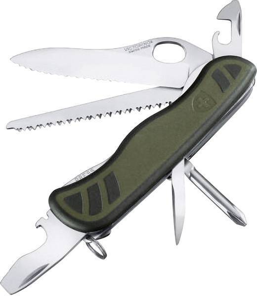 Victorinox | Soldier | Pocket Knife | Black/Green | Knife