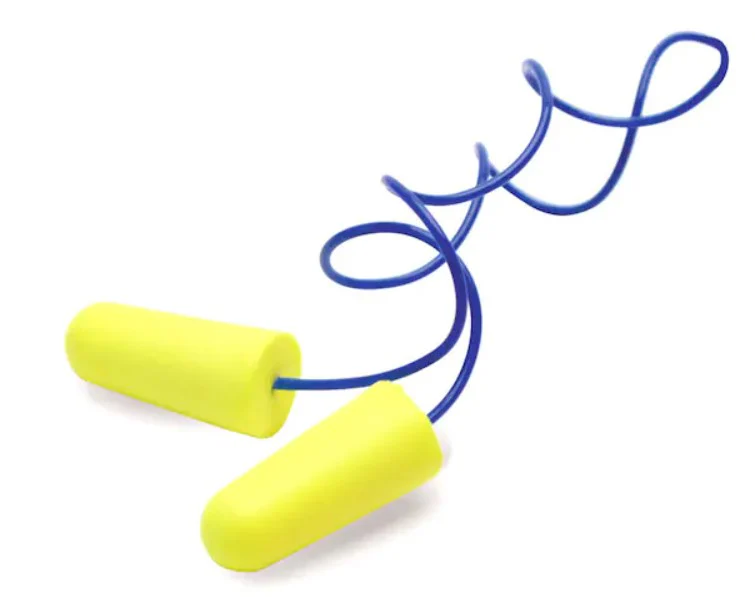 Walker's | Soft Foam Corded Ear Plugs | Yellow