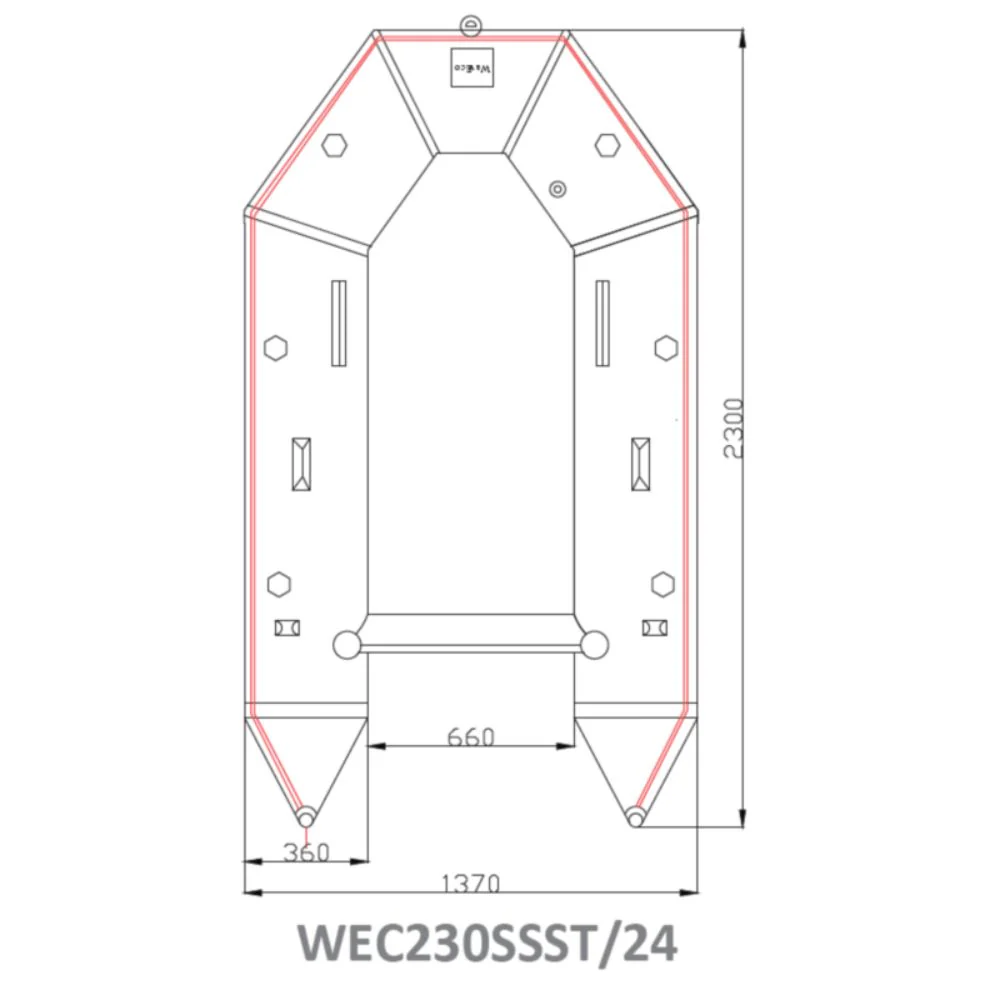 WavEco | ST Inflatable boats | Slatted | 2.3m - Image 18