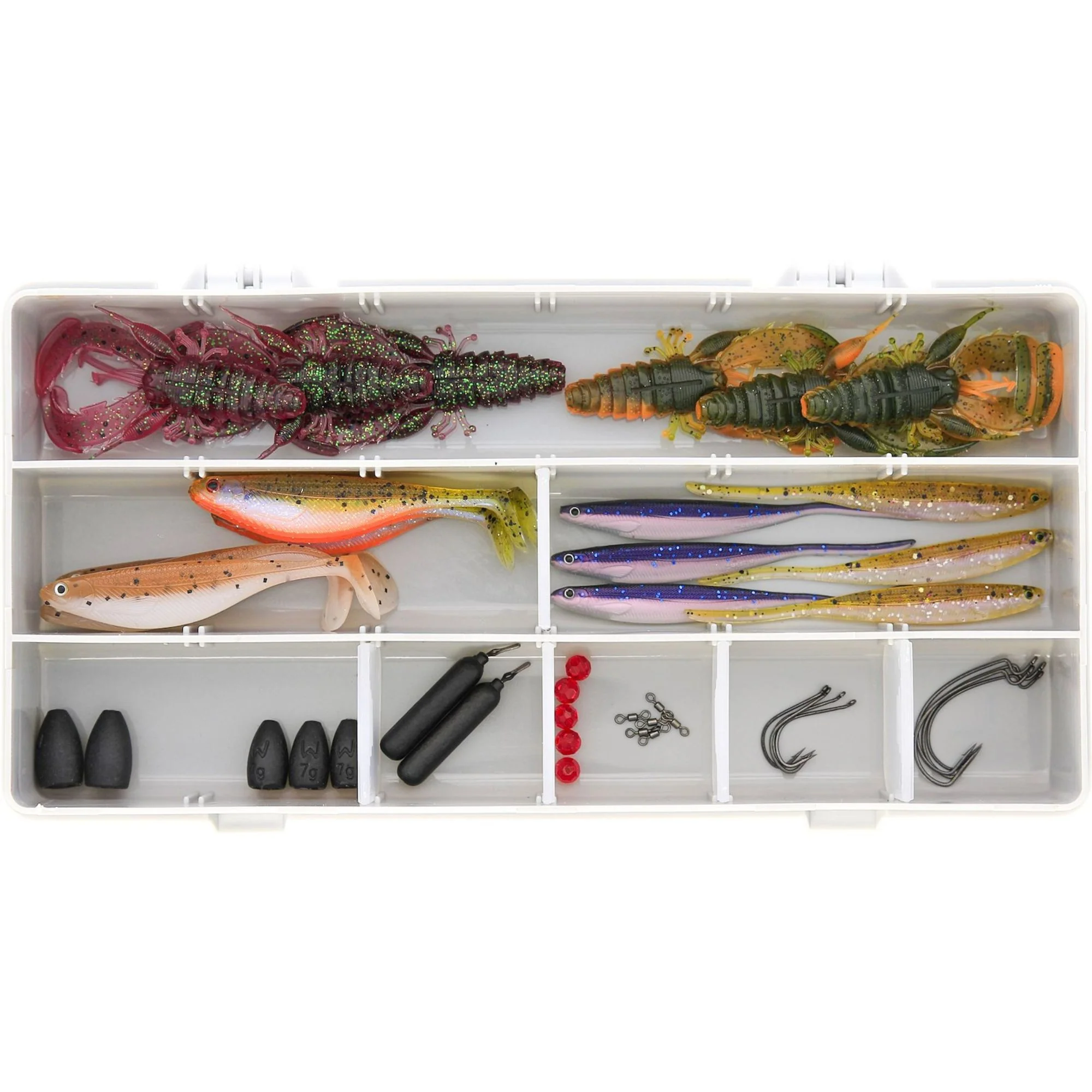 Westin | Perch Box Dropshot + Texas & Carolina | 45pcs