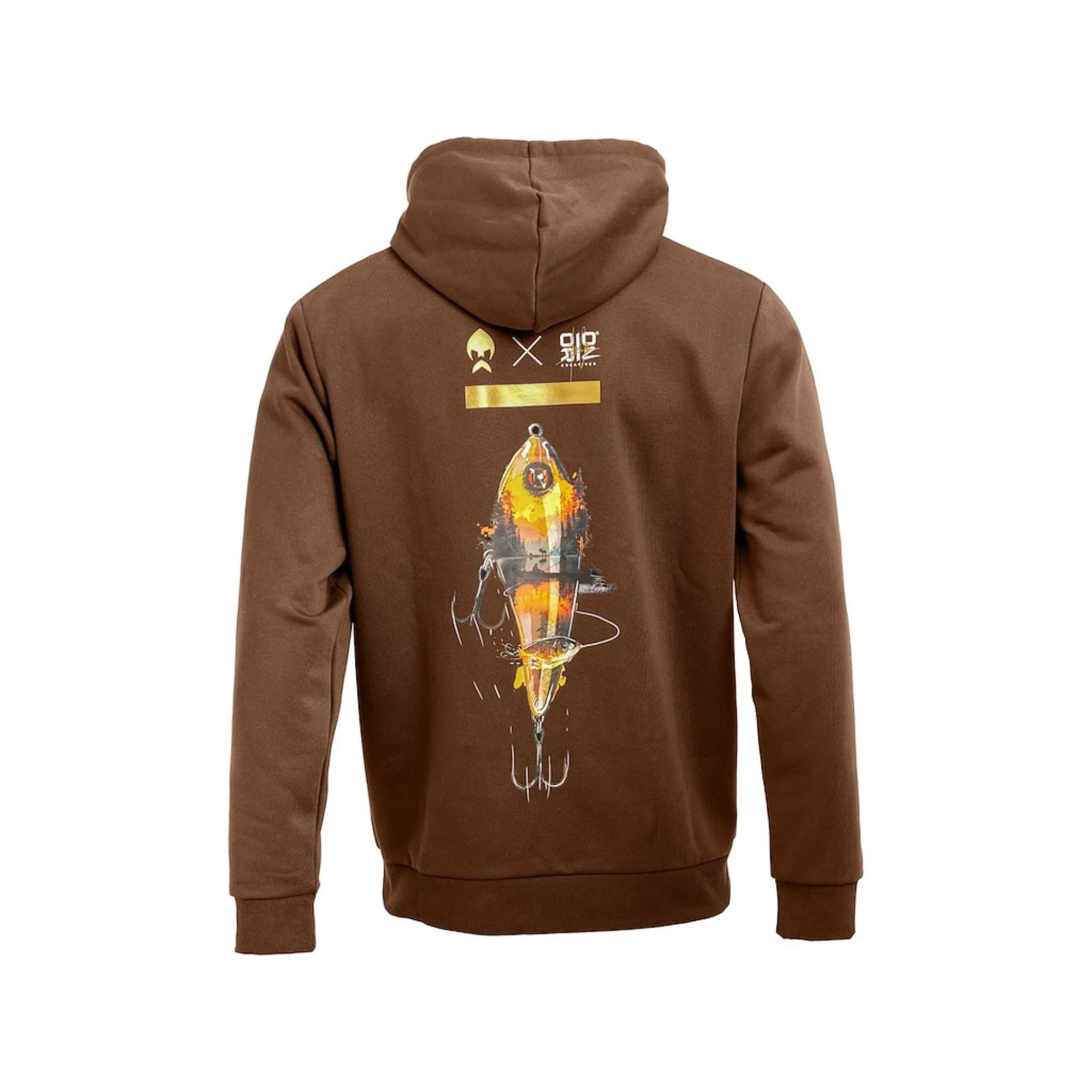 Westin | Swimlure Hoodie | Dark Brown - Image 2