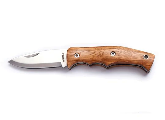 Whitby | SlipJoint Knife w/ Drop Point Blade | | 2.5" | Zebra Wood