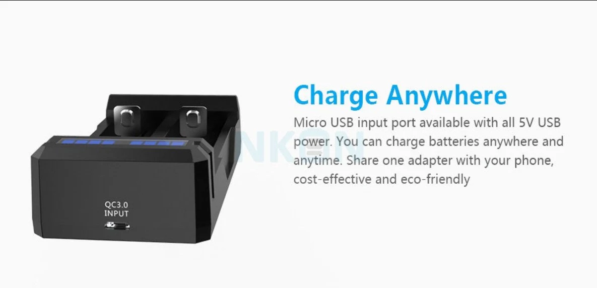 XTAR SC2 battery charger for 18650 / 20700 / 21700 - Image 4