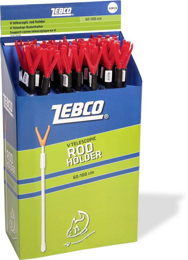 Zebco | V Tele Rodholder | 60-100cm